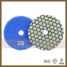 4′~6′′′dry Diamond Polishing Pads (Velcro +diamond)